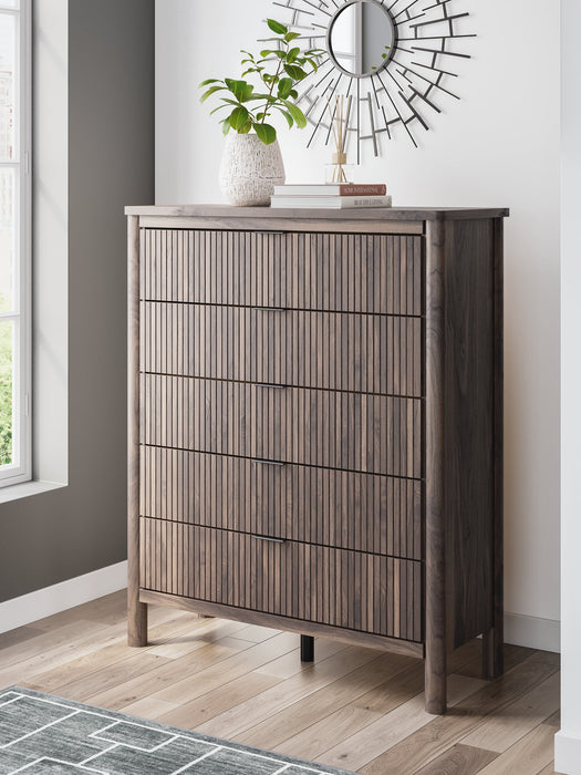 Pamytta Wide Chest of Drawers - Bargain Furniture (Detroit, MI)