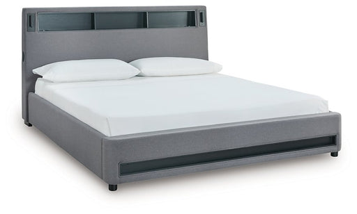 Verishaw Upholstered Bed - Bargain Furniture (Detroit, MI)