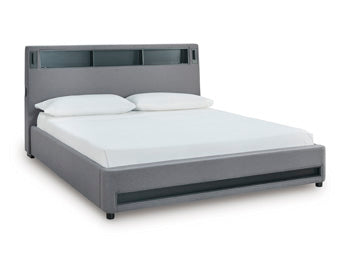 Verishaw Upholstered Bed - Bargain Furniture (Detroit, MI)