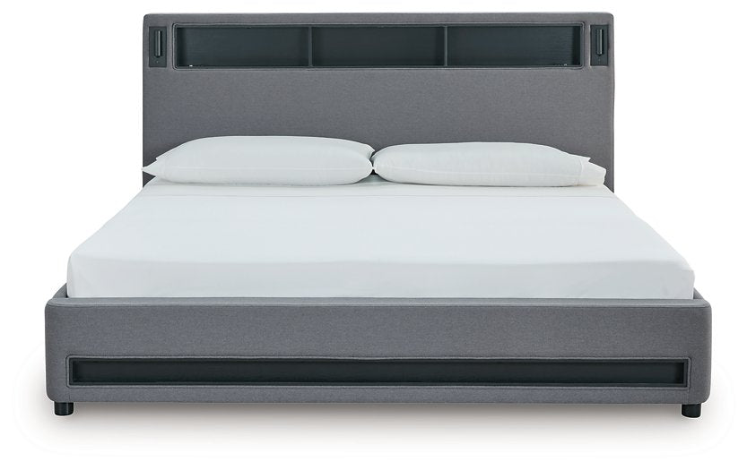 Verishaw Upholstered Bed - Bargain Furniture (Detroit, MI)