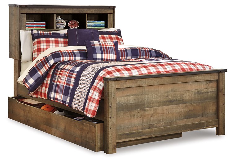 Trinell Bed with Storage - Bargain Furniture (Detroit, MI)