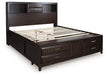Vanmore Storage Bed - Bargain Furniture (Detroit, MI)