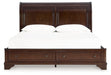 Trellington Sleigh Storage Bed - Bargain Furniture (Detroit, MI)