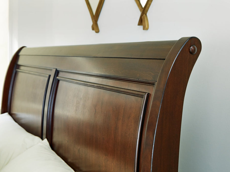 Trellington Sleigh Storage Bed - Bargain Furniture (Detroit, MI)