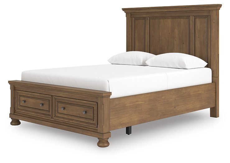 Feddinger Panel Storage Bed - Bargain Furniture (Detroit, MI)