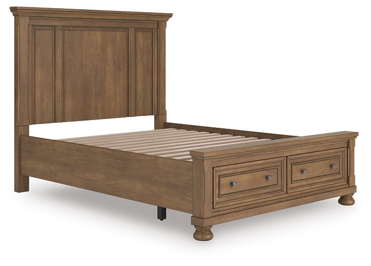 Feddinger Panel Storage Bed - Bargain Furniture (Detroit, MI)