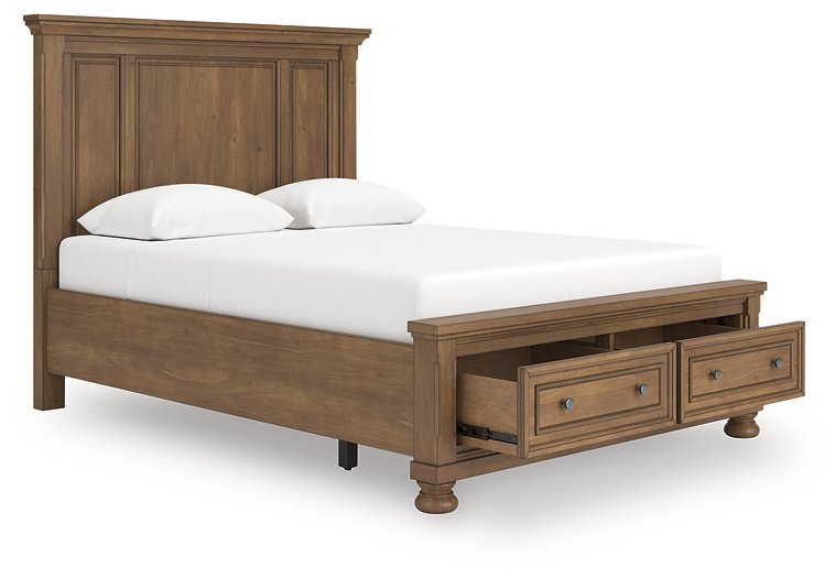 Feddinger Panel Storage Bed - Bargain Furniture (Detroit, MI)