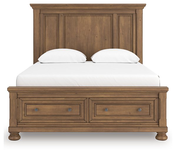 Feddinger Panel Storage Bed - Bargain Furniture (Detroit, MI)