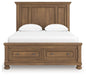 Feddinger Panel Storage Bed - Bargain Furniture (Detroit, MI)