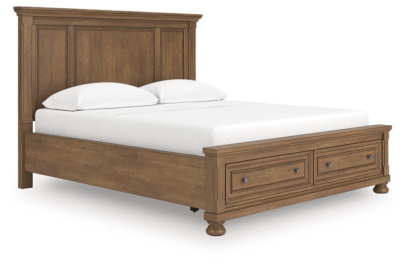 Feddinger Panel Storage Bed - Bargain Furniture (Detroit, MI)