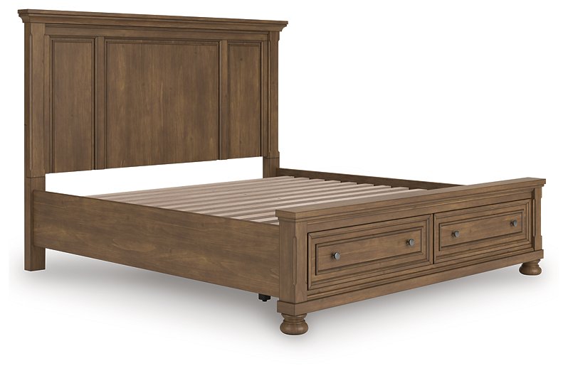 Feddinger Panel Storage Bed - Bargain Furniture (Detroit, MI)