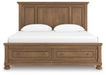 Feddinger Panel Storage Bed - Bargain Furniture (Detroit, MI)