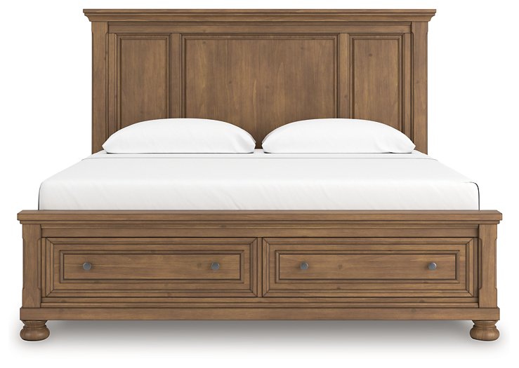 Feddinger Panel Storage Bed - Bargain Furniture (Detroit, MI)