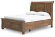 Feddinger Panel Storage Bed - Bargain Furniture (Detroit, MI)