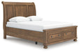 Feddinger Panel Storage Bed - Bargain Furniture (Detroit, MI)