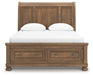 Feddinger Panel Storage Bed - Bargain Furniture (Detroit, MI)