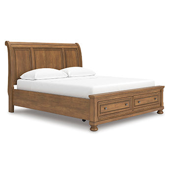 Feddinger Panel Storage Bed - Bargain Furniture (Detroit, MI)