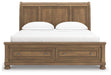 Feddinger Panel Storage Bed - Bargain Furniture (Detroit, MI)