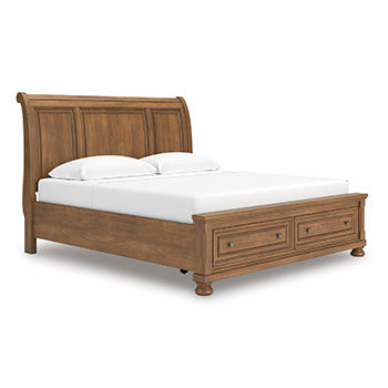 Feddinger Panel Storage Bed - Bargain Furniture (Detroit, MI)