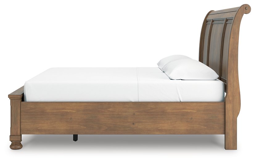 Feddinger Panel Storage Bed - Bargain Furniture (Detroit, MI)