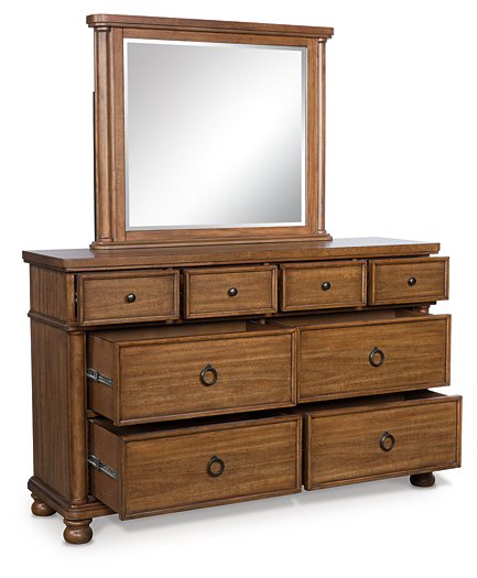 Chadworth Dresser and Mirror - Bargain Furniture (Detroit, MI)