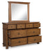 Chadworth Dresser and Mirror - Bargain Furniture (Detroit, MI)