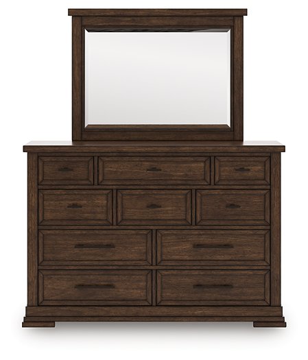 Taffenbrook Dresser and Mirror - Bargain Furniture (Detroit, MI)