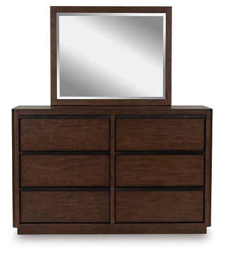 Dilenno Dresser and Mirror - Bargain Furniture (Detroit, MI)