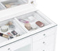 Acena Vanity Table and Mirror - Bargain Furniture (Detroit, MI)