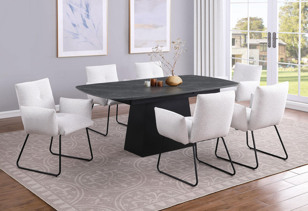 Potero Dining Tables - Bargain Furniture (Detroit, MI)