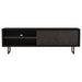 Marsden 2-door Wood 70" TV Stand Charcoal Black - Bargain Furniture (Detroit, MI)