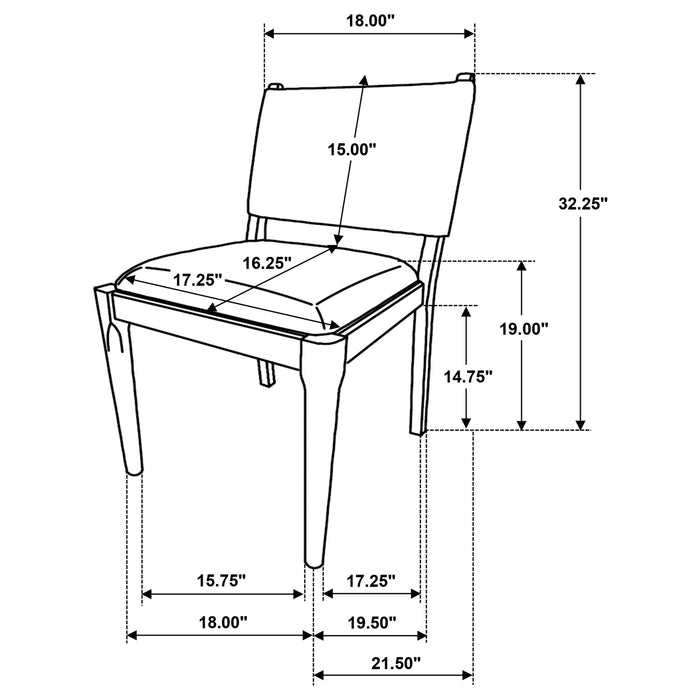 Ottowa Side Chairs - Bargain Furniture (Detroit, MI)