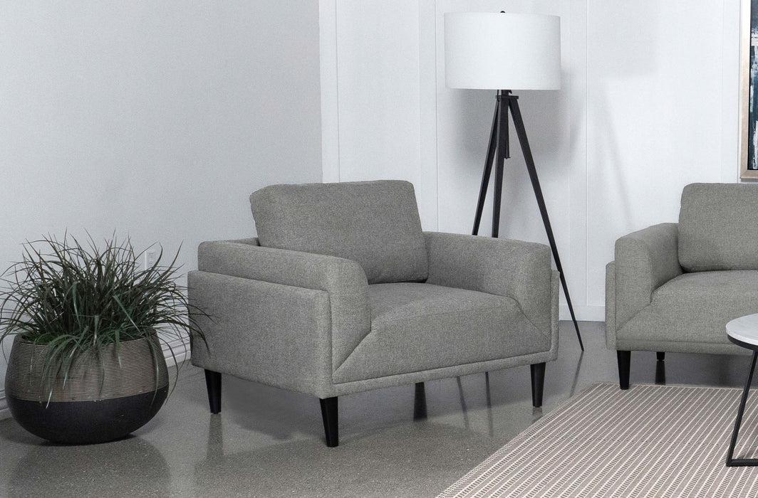 Rilynn Upholstered Track Arms Chair - Bargain Furniture (Detroit, MI)