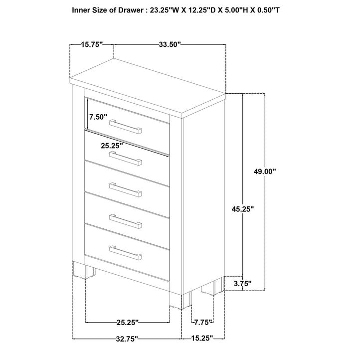 Oakglen Chests - Bargain Furniture (Detroit, MI)