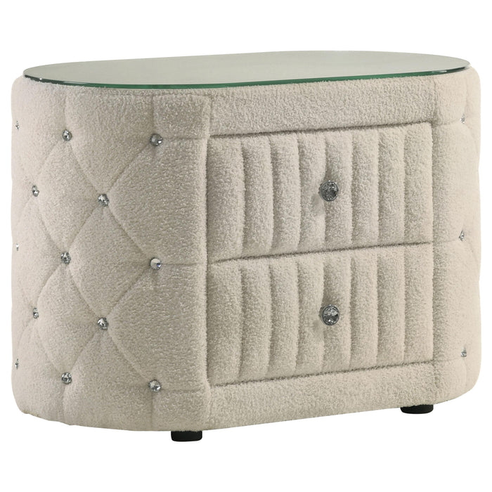 Sonya Nightstands - Bargain Furniture (Detroit, MI)