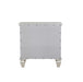 Sandy Beach 3-drawer Nightstand Cream White - Bargain Furniture (Detroit, MI)