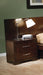 Jessica Nightstand Panels Cappuccino (Set of 2) - Bargain Furniture (Detroit, MI)