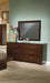 Jessica Rectangular Wall Dresser Mirror Cappuccino - Bargain Furniture (Detroit, MI)