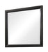 Briana Rectangle Dresser Mirror Black - Bargain Furniture (Detroit, MI)