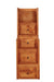 Wrangle Hill 4-drawer Stairway Chest Amber Wash - Bargain Furniture (Detroit, MI)