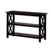 Rachelle Sofa Table with 2-shelf Deep Merlot - Bargain Furniture (Detroit, MI)