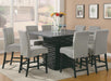 Stanton Square Counter Table Black - Bargain Furniture (Detroit, MI)