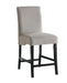 Stanton Upholstered Counter Height Chairs Grey and Black (Set of 2) - Bargain Furniture (Detroit, MI)