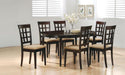Gabriel Oval Dining Table Cappuccino - Bargain Furniture (Detroit, MI)