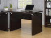 Skylar Extension Desk Cappuccino - Bargain Furniture (Detroit, MI)