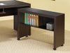 Skeena Mobile Return with Casters Cappuccino - Bargain Furniture (Detroit, MI)