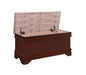 Pablo Rectangular Cedar Chest Warm Brown - Bargain Furniture (Detroit, MI)