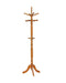 Achelle Coat Rack with 11 Hooks Golden Brown - Bargain Furniture (Detroit, MI)