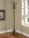 Kiefer Coat Rack with 12 Hooks Black - Bargain Furniture (Detroit, MI)