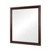 Louis Philippe Square Dresser Mirror Cappuccino - Bargain Furniture (Detroit, MI)